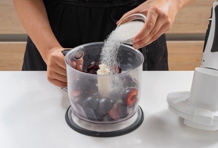 Фото шага рецепта Тертый пирог со сливами 174365 шаг 7  