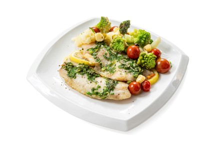 Фото шага рецепта Тилапия в духовке с белым вином 186444 шаг 10  