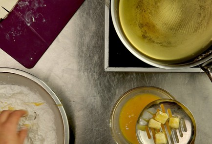 Фото шага рецепта Тофу с креветочной икрой 53287 шаг 4  