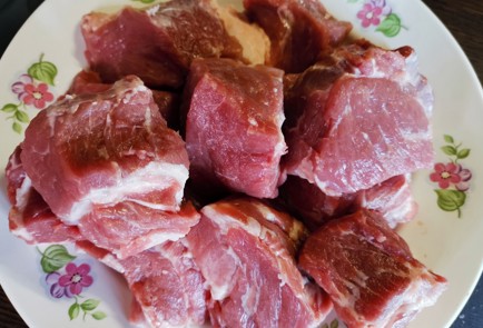 Фото шага рецепта Томатный шашлык 189475 шаг 1  