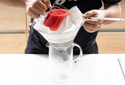 Фото шага рецепта Томатный снег 139626 шаг 1  