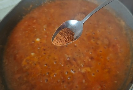 Фото шага рецепта Томатный соус 189299 шаг 11  