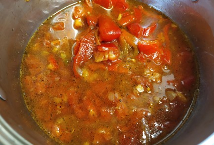 Фото шага рецепта Томатный суп 189456 шаг 10  