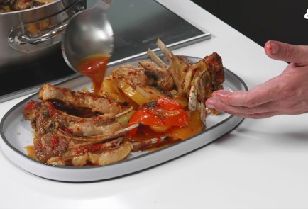 Фото шага рецепта Томленые ребрышки с овощами 190417 шаг 15  