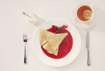 Фото шага рецепта Тонкие блины на молоке 16014 шаг 4  