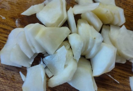 Фото шага рецепта Топинамбур жаренный с шампиньонами 188205 шаг 3