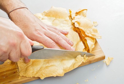 Фото шага рецепта Торт Наполеон с апельсиновым кремом 21321 шаг 6  