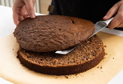 Фото шага рецепта Торт Негр в пене 151533 шаг 8  