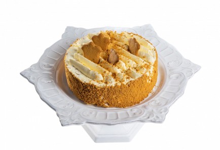 Фото шага рецепта Торт с имбирным печеньем 137699 шаг 8  