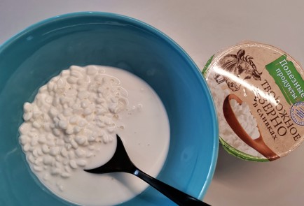 Фото шага рецепта Торт с творогом и маскарпоне 140892 шаг 1  