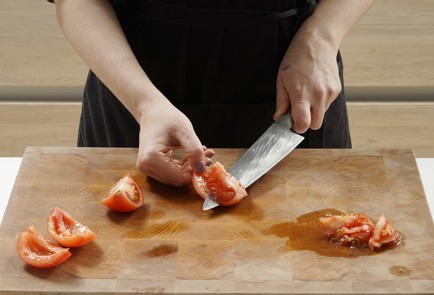 Фото шага рецепта Тосты с авокадо и икрой 152959 шаг 3  