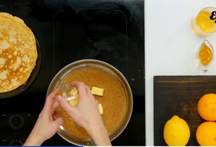 Фото шага рецепта Традиционные крепсюзетт 81139 шаг 3  