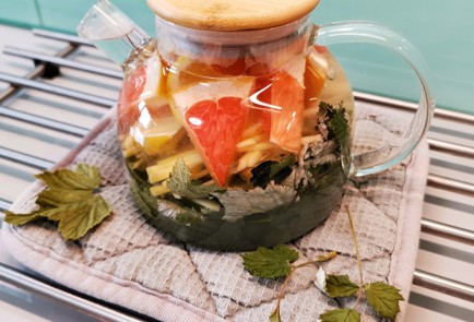 Фото шага рецепта Травяной отвар с грейпфрутом 152874 шаг 10  