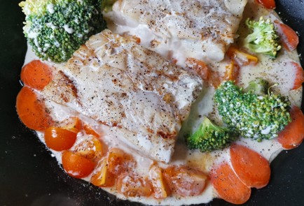 Фото шага рецепта Треска на сковороде 189467 шаг 10  