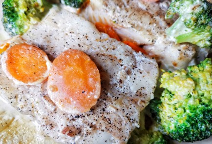 Фото шага рецепта Треска на сковороде 189467 шаг 11  