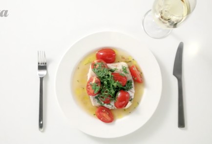 Фото шага рецепта Треска с помидорами 17591 шаг 2  