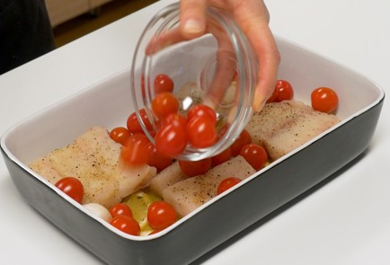 Фото шага рецепта Треска в духовке 140532 шаг 7  