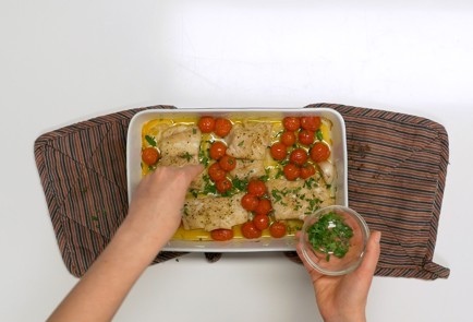 Фото шага рецепта Треска в духовке 140532 шаг 9  