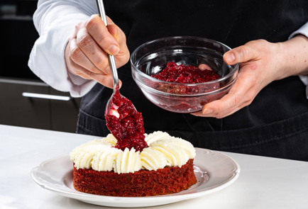 Фото шага рецепта Торт Красный бархат 191347 шаг 15