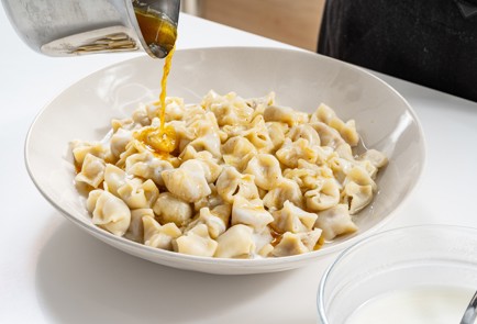 Фото шага рецепта Турецкие манты 187080 шаг 12  