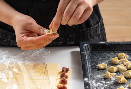 Фото шага рецепта Турецкие манты 187080 шаг 7  