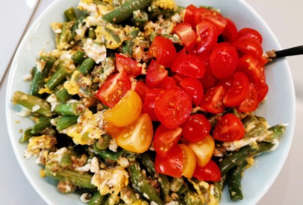 Фото шага рецепта Тушеная фасоль с трюфельным и бальзамическим соусами 151229 шаг 11