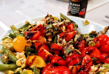 Фото шага рецепта Тушеная фасоль с трюфельным и бальзамическим соусами 151229 шаг 12