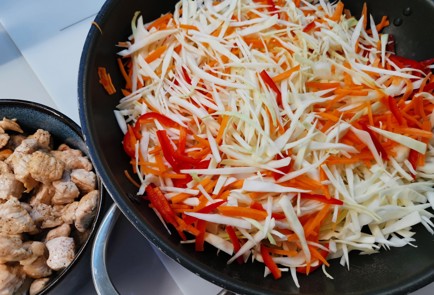 Фото шага рецепта Тушеная капуста с мясом 191410 шаг 8  