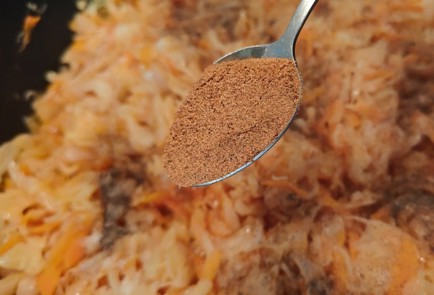 Фото шага рецепта Тушеная капуста с паприкой 190169 шаг 10  