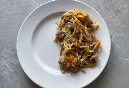 Фото шага рецепта Тушеная капуста 190807 шаг 10  