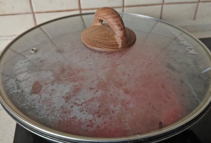 Фото шага рецепта Тушеные баклажаны с помидорами и свежим базиликом 189914 шаг 6  