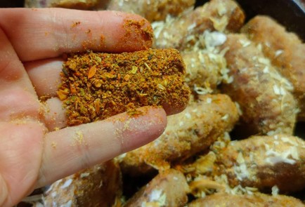 Фото шага рецепта Тушеные куриные котлеты с фасолью 191244 шаг 10  