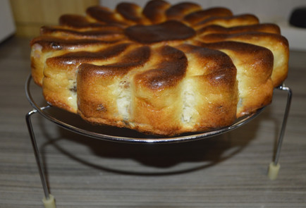 Фото шага рецепта Творожный пудинг с бананом и яблоком 151902 шаг 15