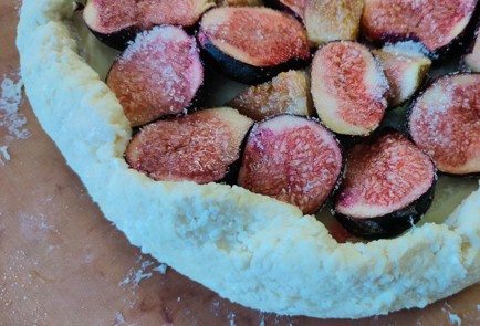 Фото шага рецепта Творожная галета с инжиром 189923 шаг 15  