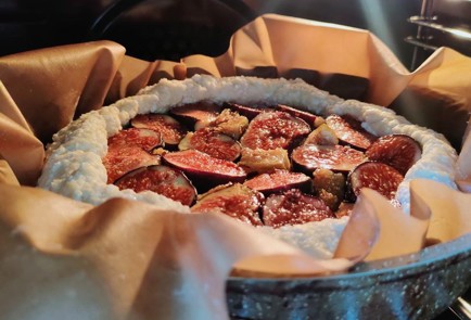 Фото шага рецепта Творожная галета с инжиром 189923 шаг 16  