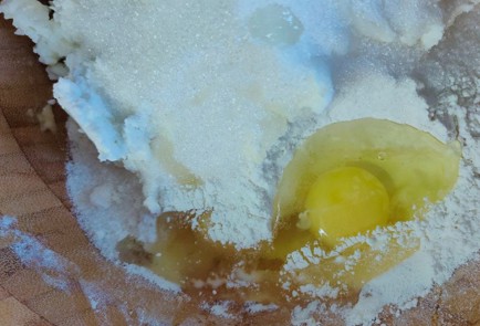 Фото шага рецепта Творожная галета с инжиром 189923 шаг 6  