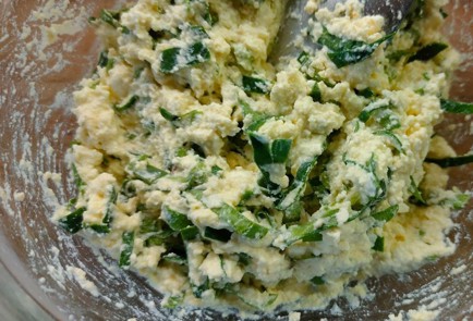 Фото шага рецепта Творожная начинка для блинов 191419 шаг 10  