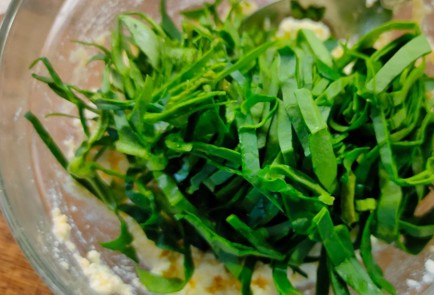 Фото шага рецепта Творожная начинка для блинов 191419 шаг 9  