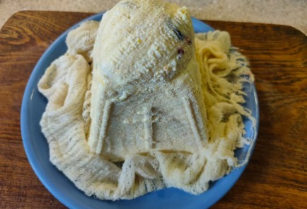 Фото шага рецепта Творожная пасха 191668 шаг 21  