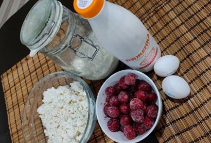 Фото шага рецепта Творожная запеканка с черешней 174241 шаг 1  