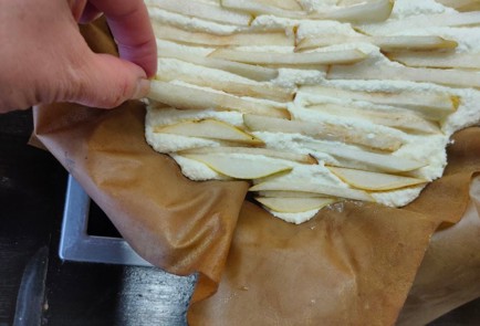 Фото шага рецепта Творожная запеканка с грушами 175698 шаг 15  