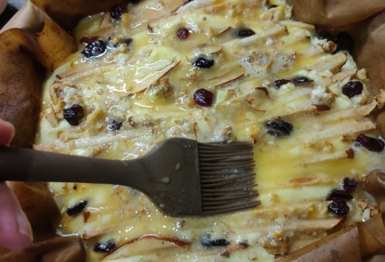 Фото шага рецепта Творожная запеканка с грушами 175698 шаг 21  