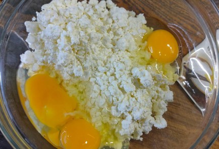 Фото шага рецепта Творожная запеканка с грушами 175698 шаг 3  