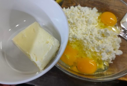 Фото шага рецепта Творожная запеканка с грушами 175698 шаг 5  