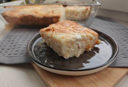 Фото шага рецепта Творожная запеканка с изюмом 176158 шаг 14