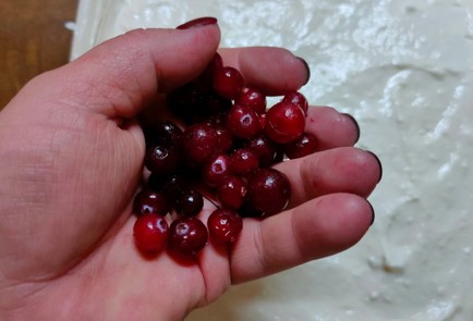 Фото шага рецепта Творожная запеканка с клюквой и лимонной цедрой 176173 шаг 13  