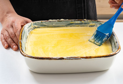 Фото шага рецепта Творожная запеканка с манкой 189327 шаг 9  