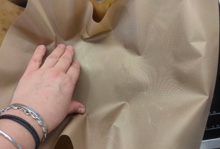 Фото шага рецепта Творожная запеканка с яблоками и курагой 175887 шаг 14  