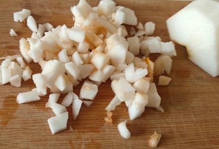 Фото шага рецепта Творожная запеканка с яблоком 190558 шаг 8  