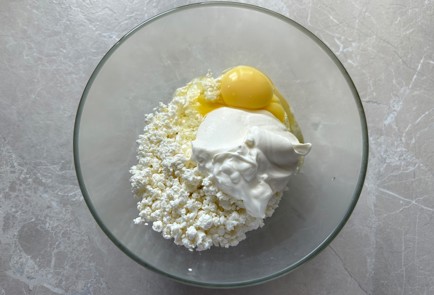 Фото шага рецепта Творожная запеканка как в садике 189778 шаг 2  